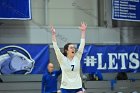 VB vs USCGA  Wheaton College Women's Volleyball vs U.S. Coast Guard Academy. - Photo by Keith Nordstrom : Wheaton, Volleyball